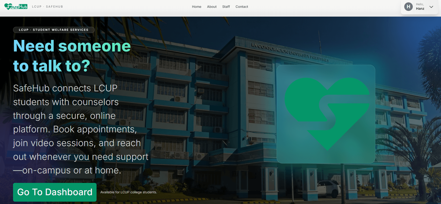 SafeHub project cover